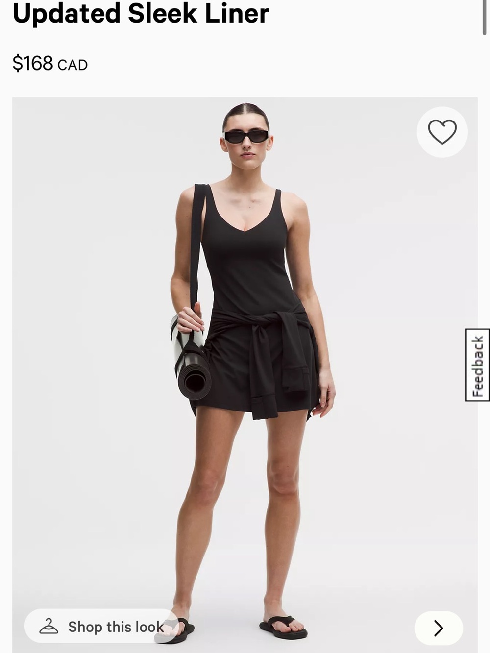 lululemon Black Align Dress